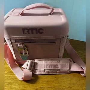 RTIC small 6 can Soft Cooler Bag dusty rose